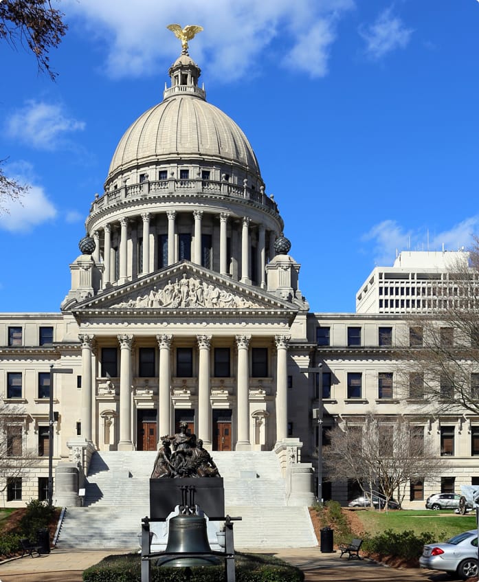 Mississippi State capital laptop